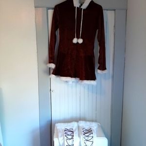 Women's size medium Eskimo girl Halloween costume